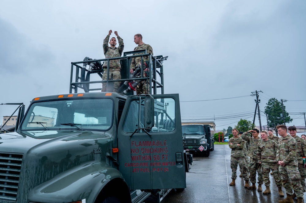 USAFA cadets tour Yokota