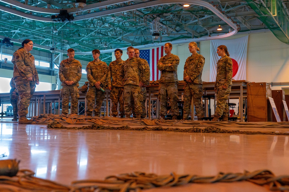 USAFA cadets tour Yokota