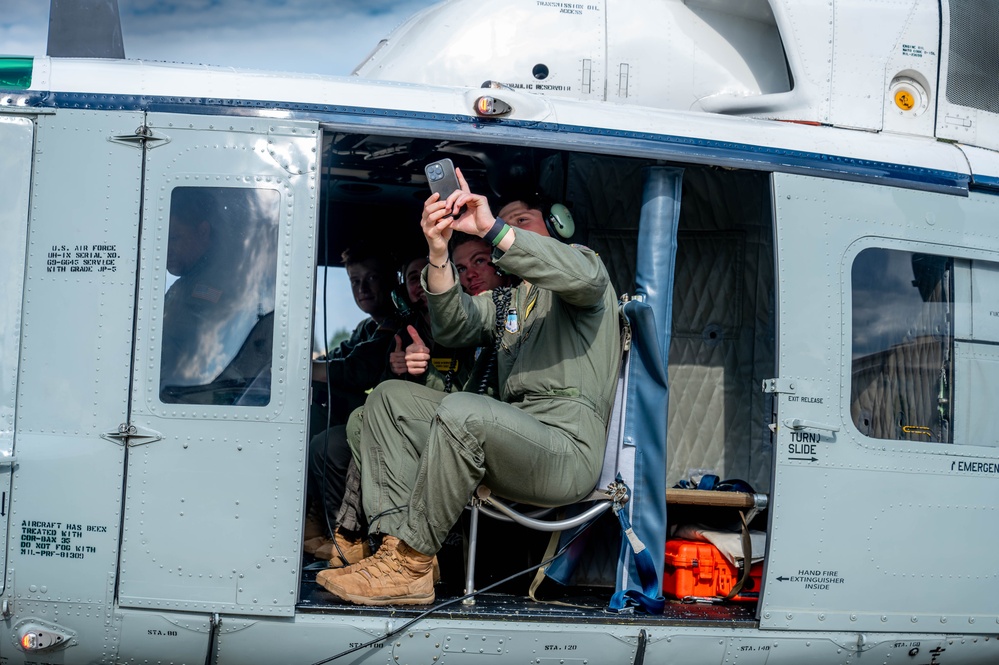 USAFA cadets tour Yokota