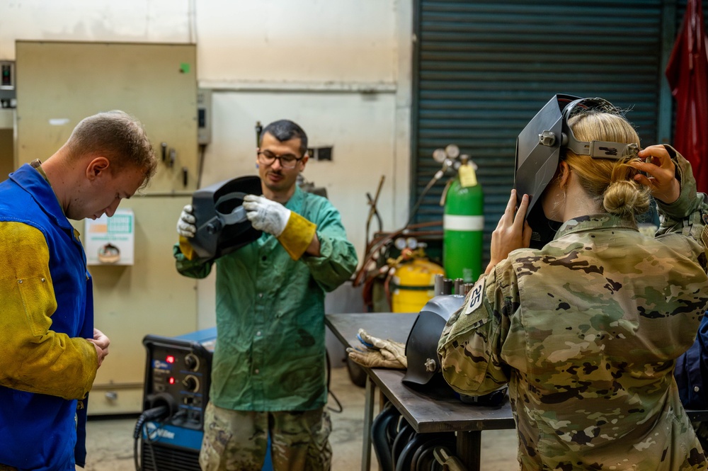 USAFA cadets tour Yokota