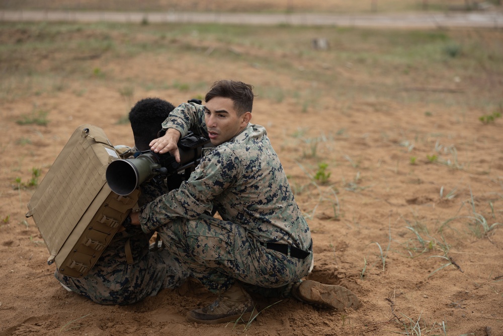 BALTOPS 25 2d Light Armored Reconnaissance range day