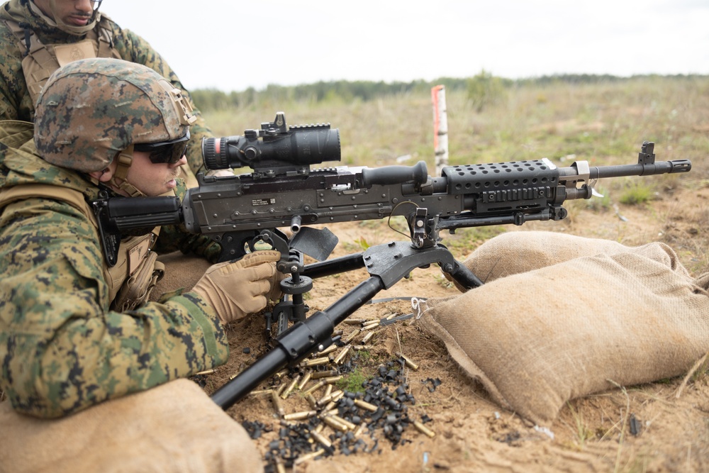 BALTOPS 25 2d Light Armored Reconnaissance range day