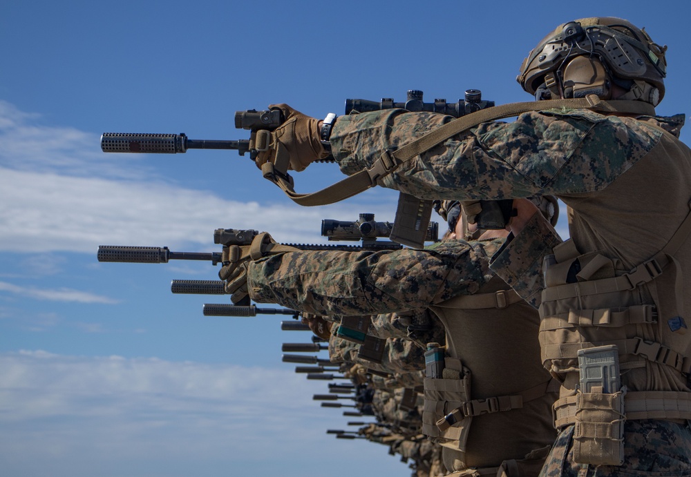 31st MEU | Conducts Live-Fire Shoot Onboard USS San Diego