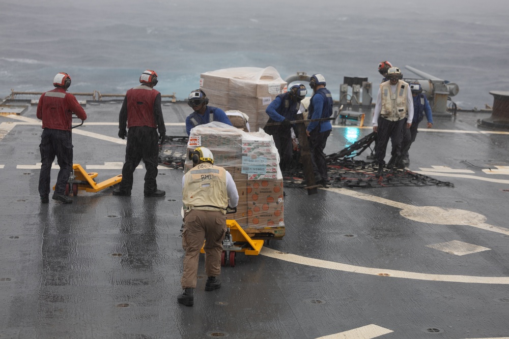 Curtis Wilbur Conduct Vertical Replenishment