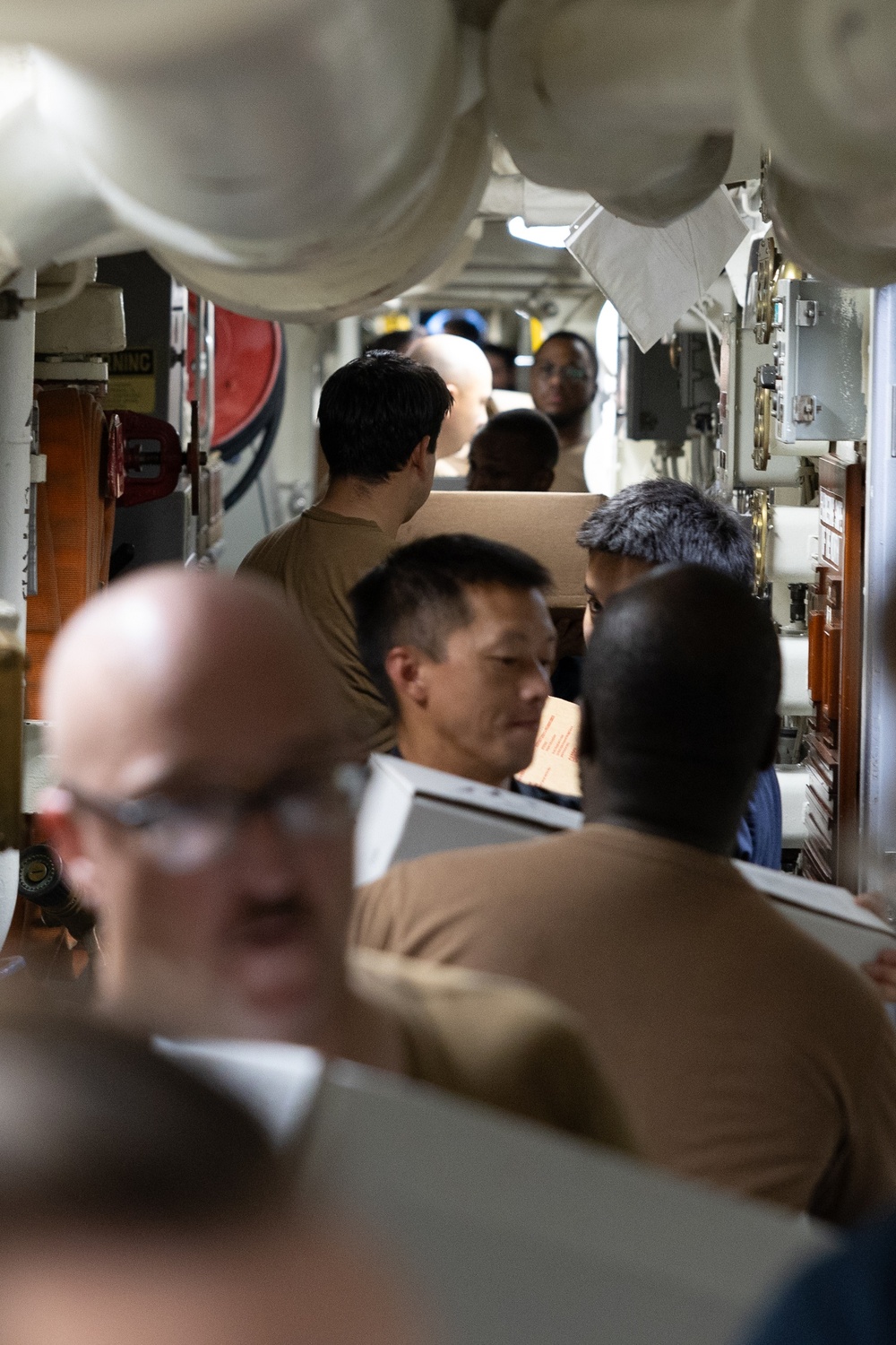 Curtis Wilbur Conduct Vertical Replenishment