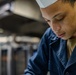 Culinary Specialists Prepare Dinner aboard USS Ralph Johnson