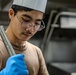 Culinary Specialists Prepare Dinner aboard USS Ralph Johnson