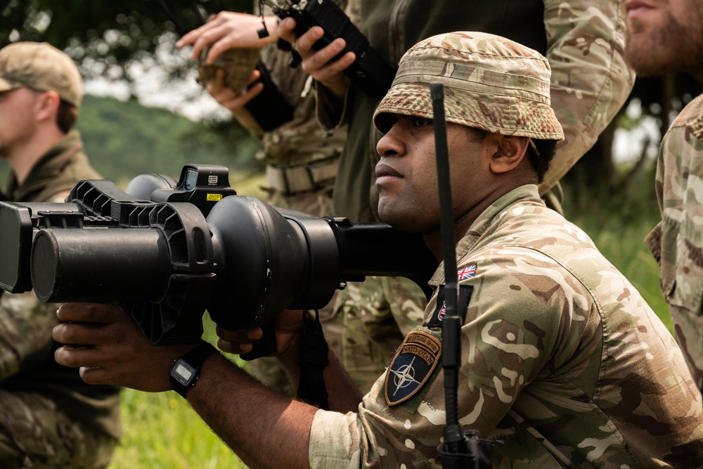 The Royal Yorkshire Regiment jams incoming drones during Project Flytrap