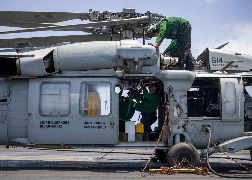 Vinson’s Deployment