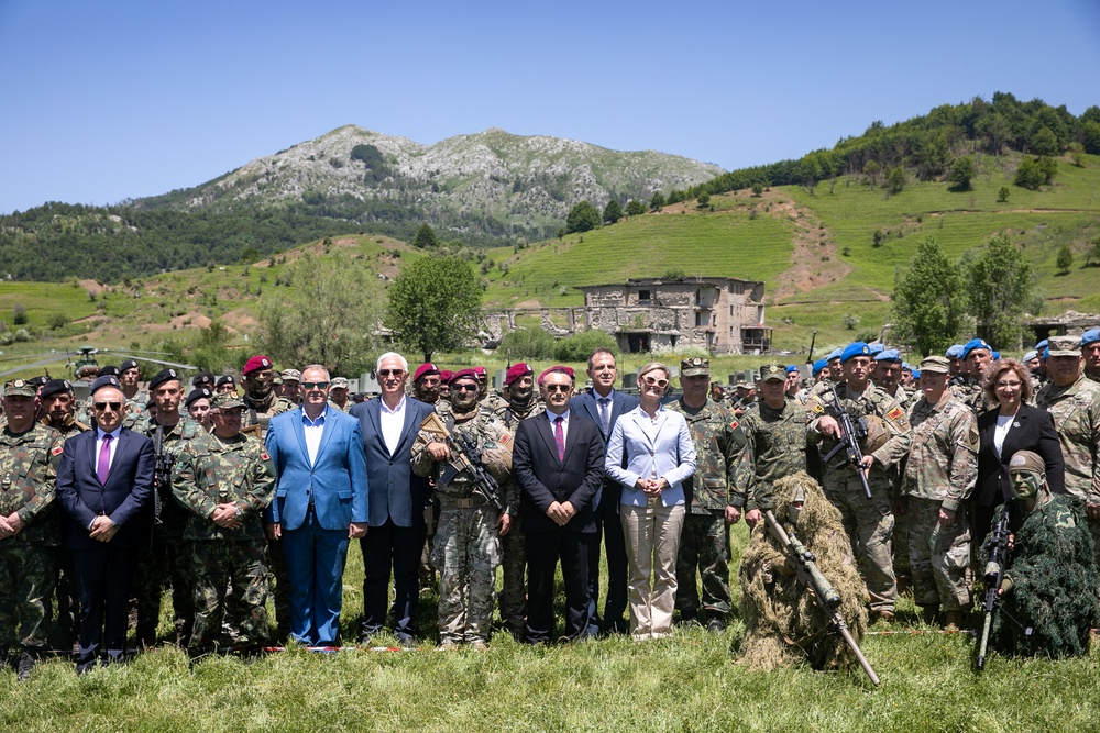 Albania multinational distinguished visitors day
