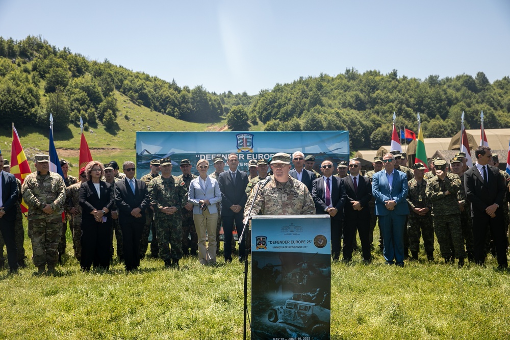 Albania multinational distinguished visitors day