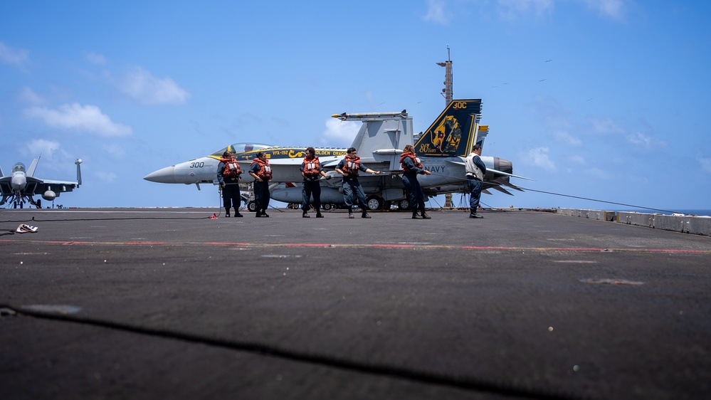 Vinson’s Deployment