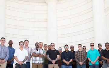 TF Danger Soldiers Tour Arlington National Cemetery