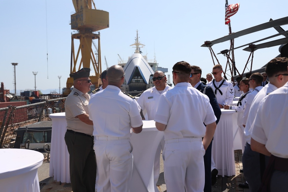 USS Forest Sherman Arrives in Croatia
