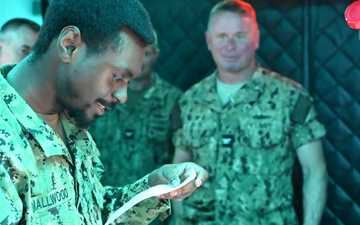 Commodore Richard Eytel visits Surface Combat Systems Training Command Great Lakes