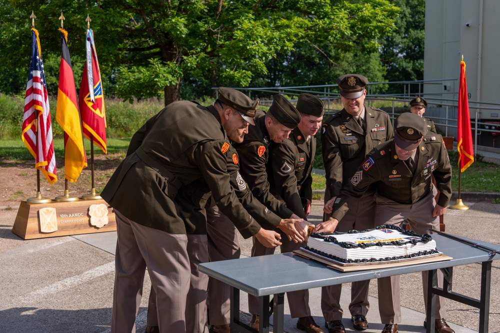 10th AAMDC celebrates Army 250th Birthday in Sembach