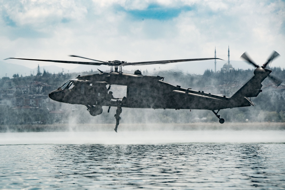 U.S. Navy SEAL and Turkish Naval Special Operation Forces Training