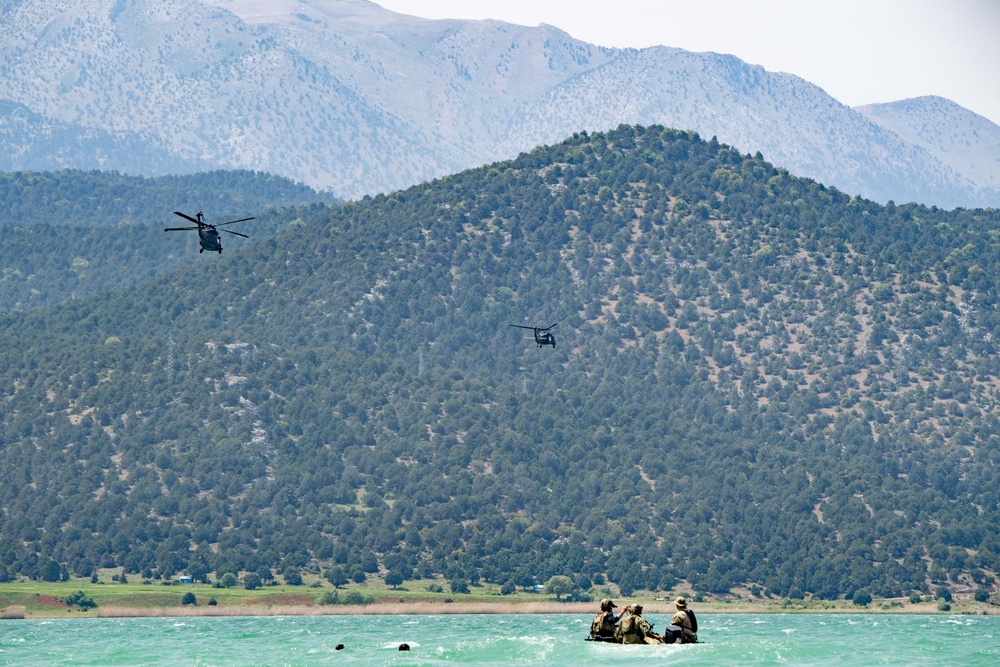 U.S. Navy SEAL and Turkish Naval Special Operation Forces Training