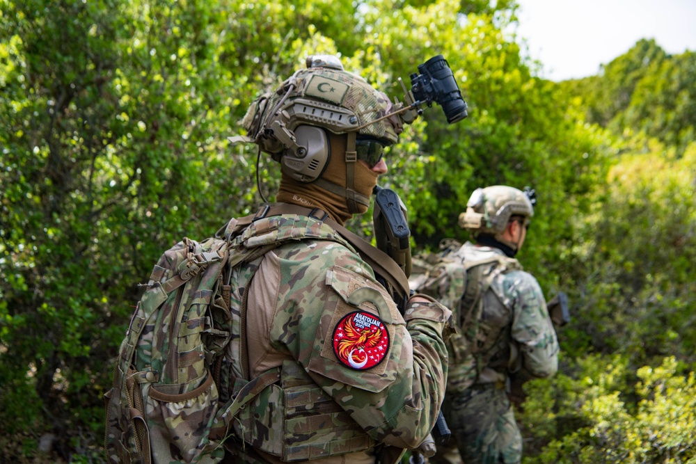 U.S. Navy SEAL and Turkish Naval Special Operation Forces Training