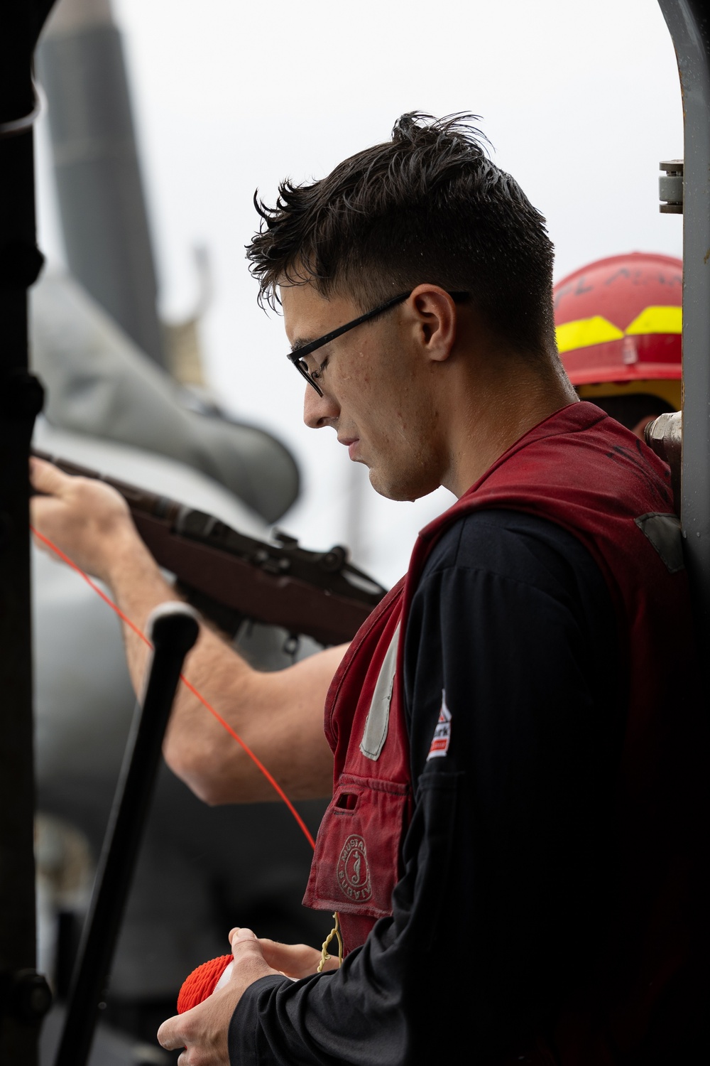 Curtis Wilbur Conduct Replenishment-At-Sea