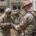 Brig. Gen. Andrew B. Stone visits 2CR Soldier during Saber Guardian 25