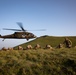 U.S. Soldiers assigned to RC-E's Task Force Aviation and Maneuver Battalion conduct an aerial insertion along the ABL in Kosovo