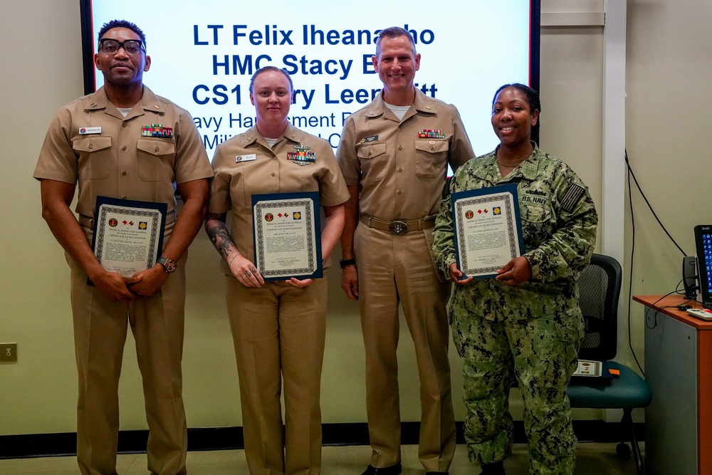 NMRTC Sigonella Welcomes MEDIG for Command Inspection