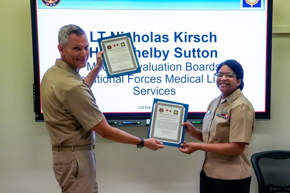 NMRTC Sigonella Welcomes MEDIG for Command Inspection