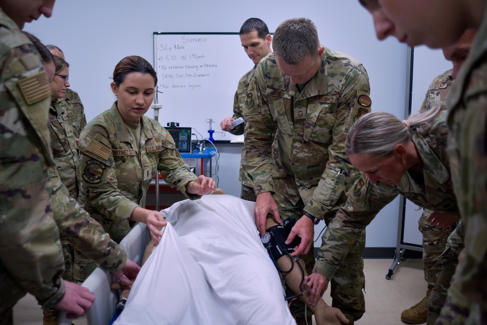 156th MDG trains with 101st MDG
