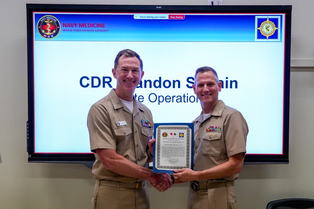 NMRTC Sigonella Welcomes MEDIG for Command Inspection