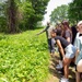 Hanscom students learn about invasive weed control