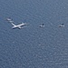 U.S. and NATO Aircraft Fly in Formation in the Baltic