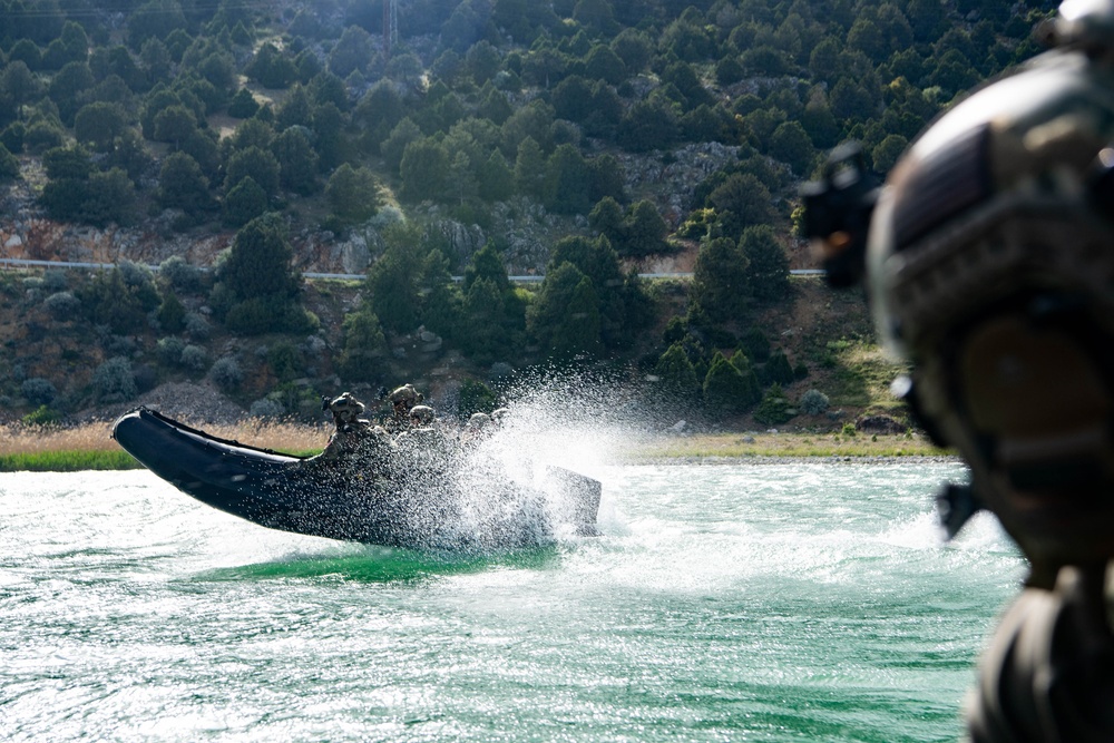 U.S. Navy SEAL and Turkish Naval Special Operation Forces Training