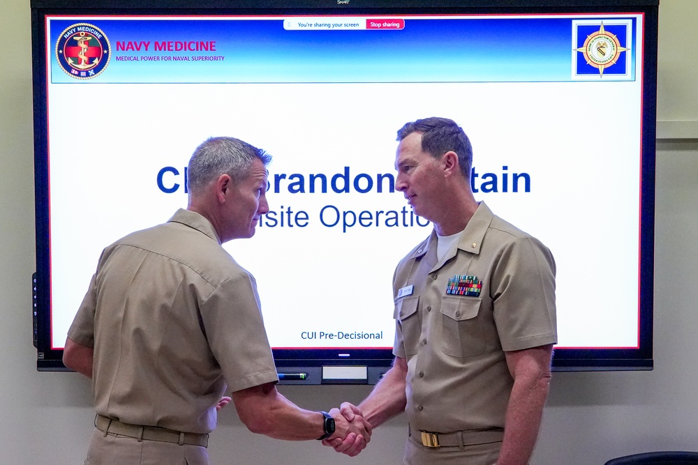 NMRTC Sigonella Welcomes MEDIG for Command Inspection