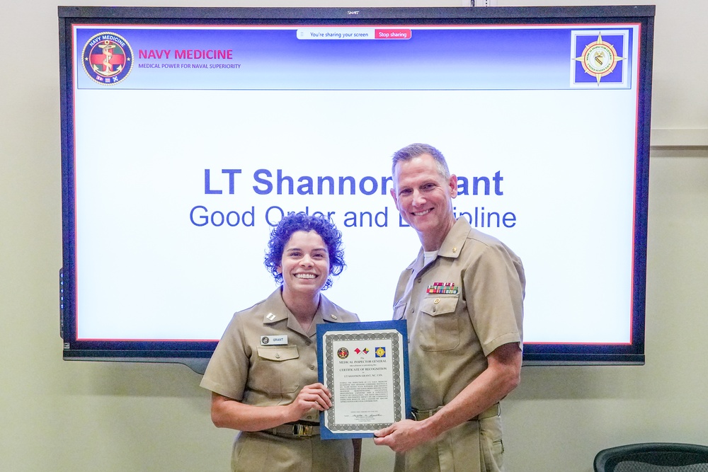 NMRTC Sigonella Welcomes MEDIG for Command Inspection