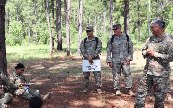 VIP Land Nav Training Site Visit