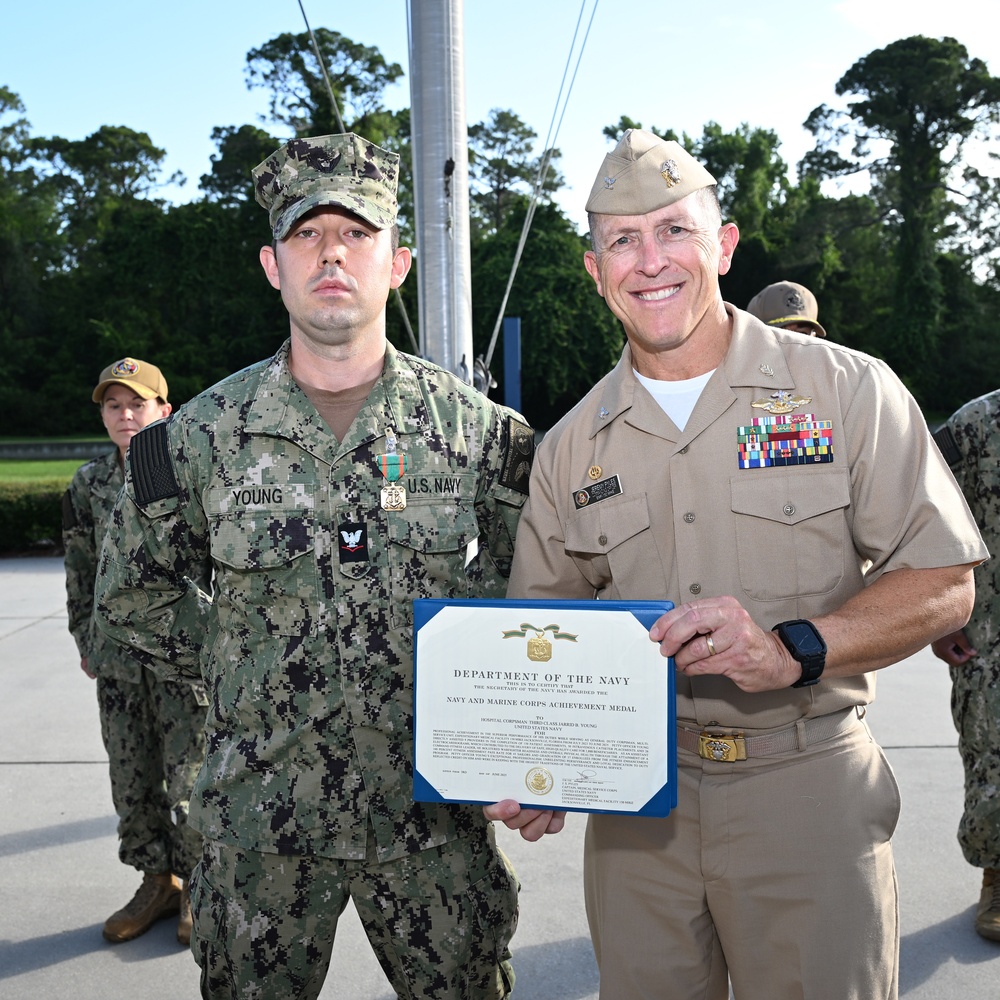 Awards Ceremony at Naval Hospital Jacksonville - June 13, 2025