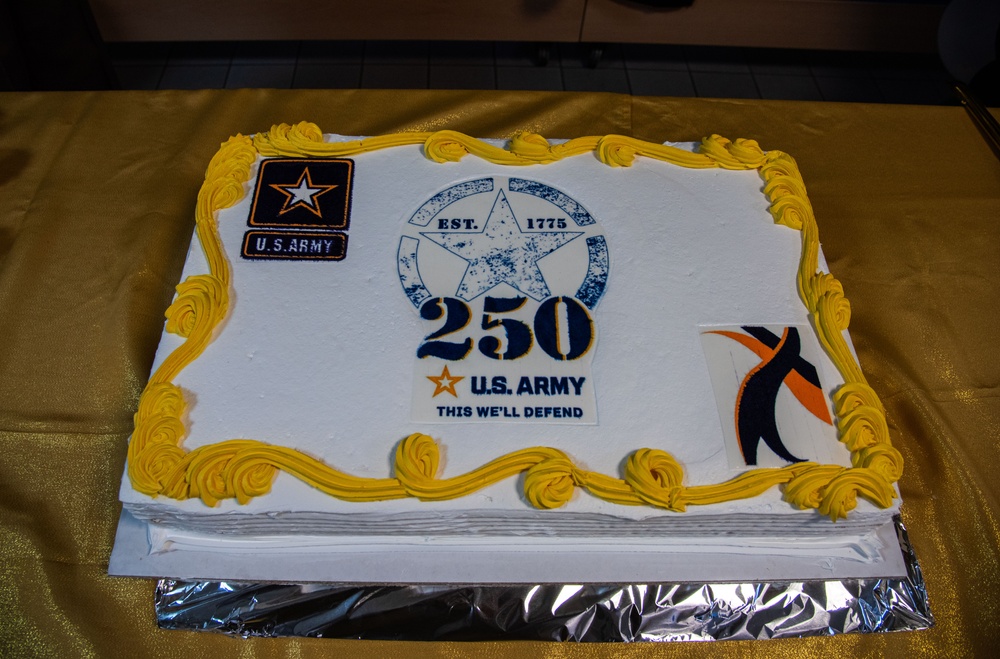 Grafenwoehr Dining Facility Celebrates Army 250th Birthday.