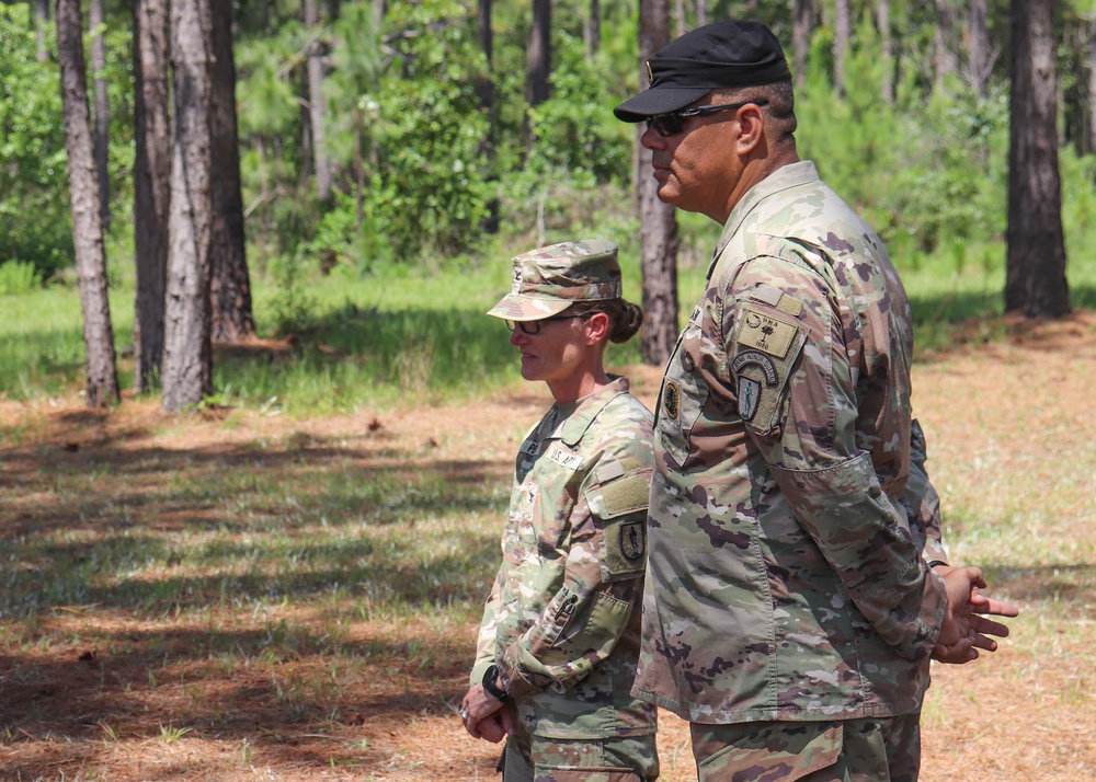 VIP Land Nav Training Site Visit