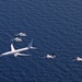 U.S. and NATO Aircraft Fly in Formation in the Baltic
