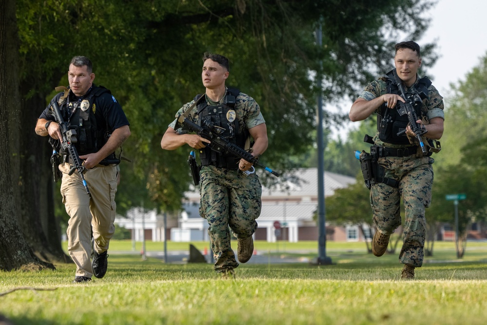 Quantico Hosts Regional Active Shooter Response Exercise