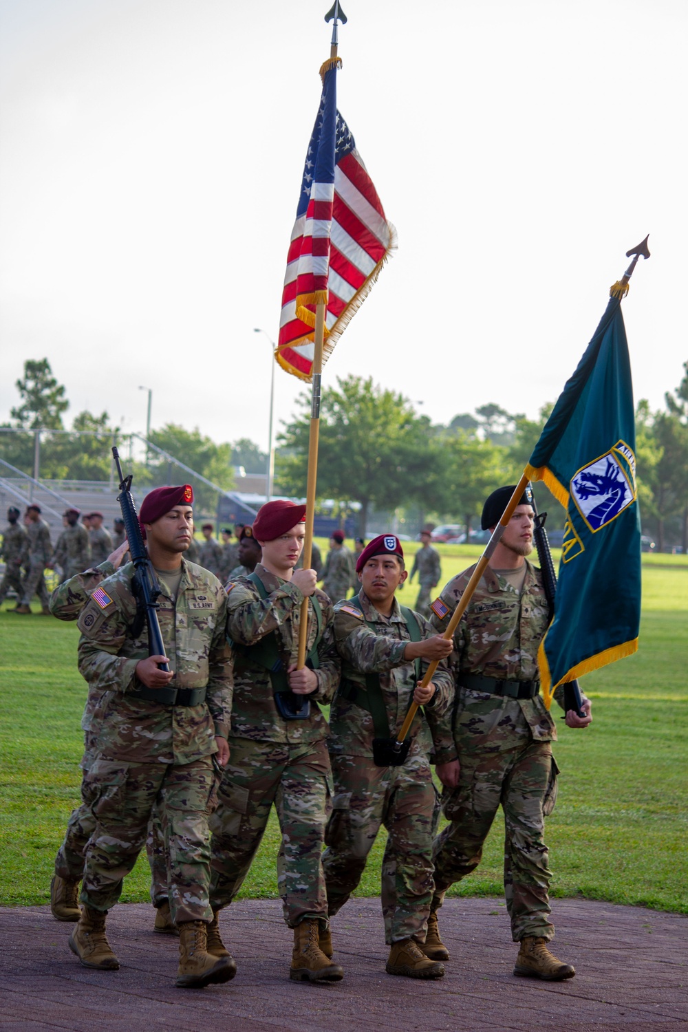 XVIII Airborne Corps and Fort Bragg Noncommissioned Officer Academy Basic Leader Course Graduation