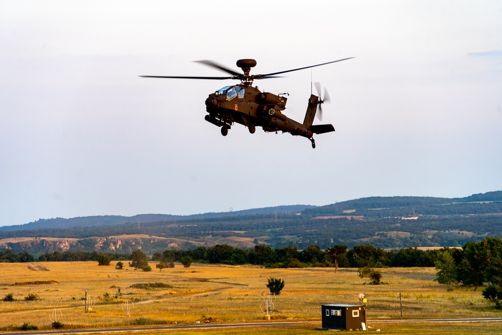 12th Combat Aviation Brigade joins NATO Allies from Hungary for Saber Guardian 25