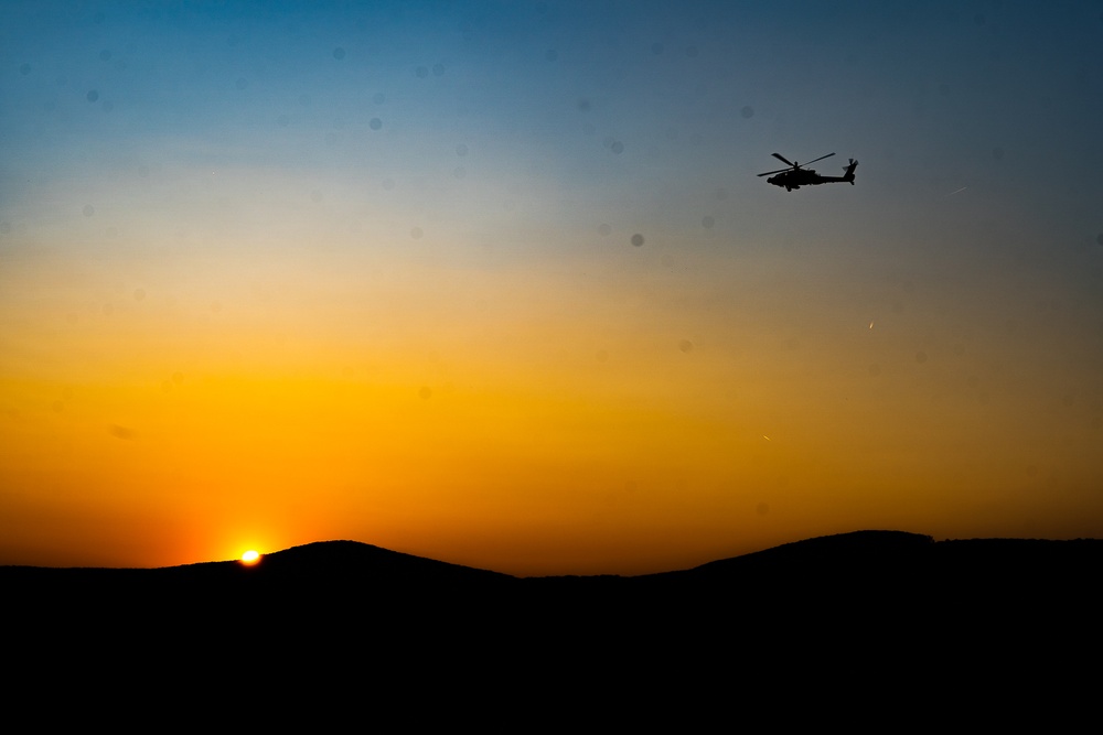 12th Combat Aviation Brigade join NATO Allies from Hungary for Saber Guardian 25