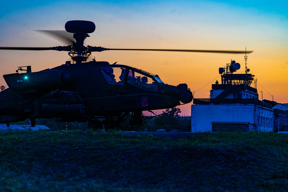 12th Combat Aviation Brigade join NATO Allies from Hungary for Saber Guardian 25