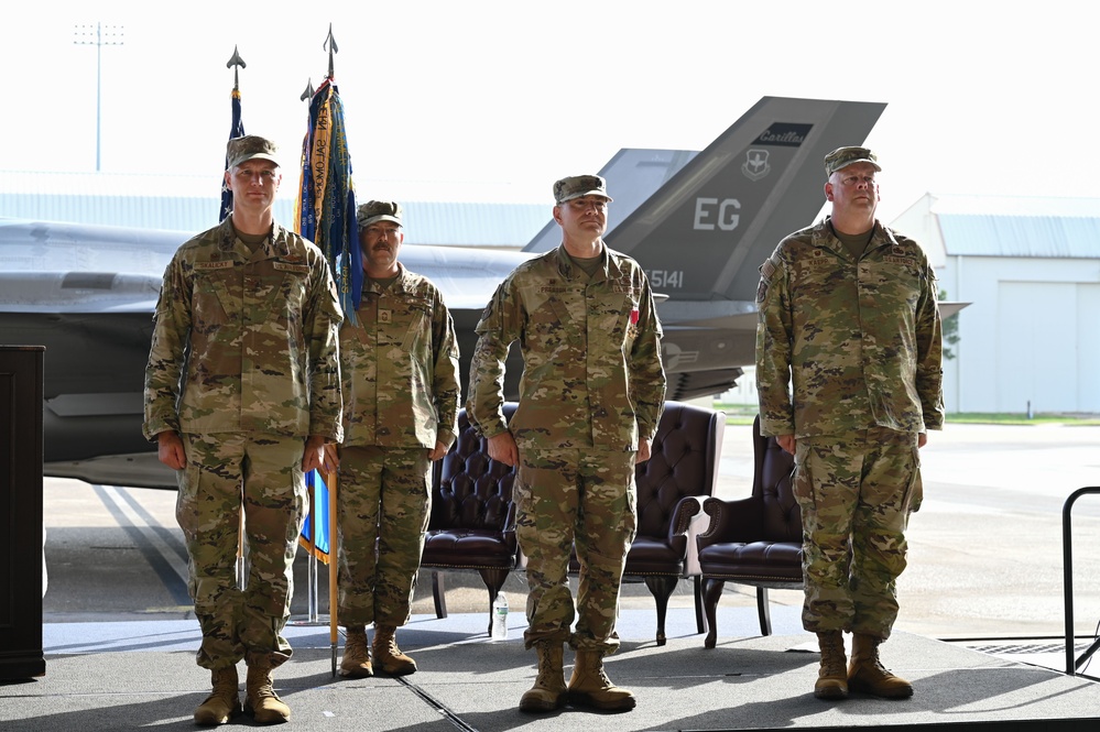 33rd Maintenance Group change of command