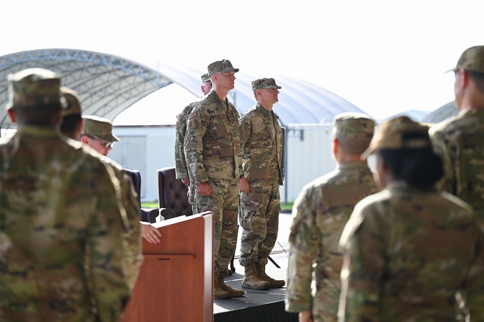 33rd Maintenance Group change of command