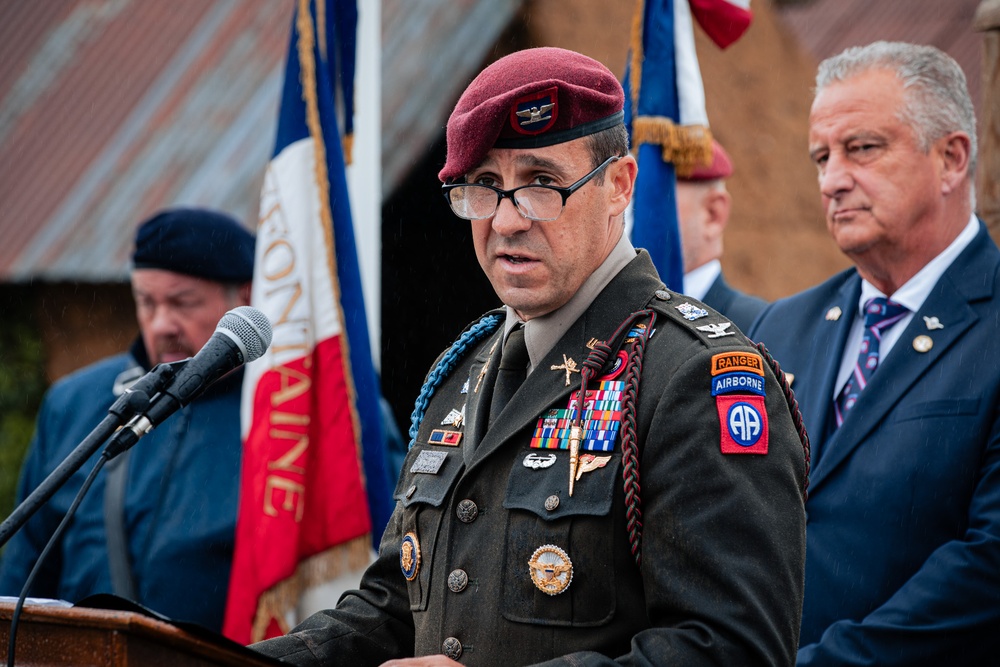 81st Anniversary of D-Day: Gavin Ceremony