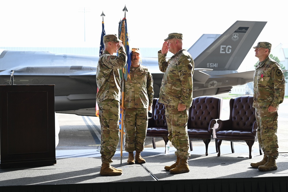 33rd Maintenance Group change of command