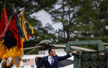 Secretary of Defense Attends Army 250 Celebration at Fort Bragg